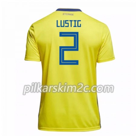 Koszulka Szwecja Lustig 2 Główna Mistrzostwa Świata 2018 - Koszulki Piłkarskie